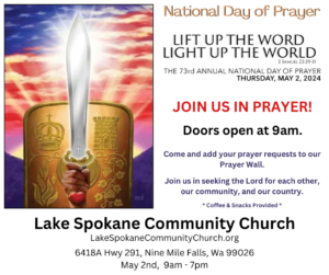 National Day of Prayer @ Lake Spokane Community Church | Nine Mile Falls | Washington | United States